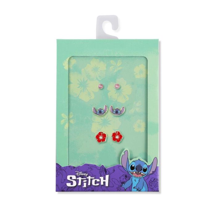 Set 3 Pares de pendientes Stitch Disney 2 Set 3 Pares de pendientes Stitch Disney 2