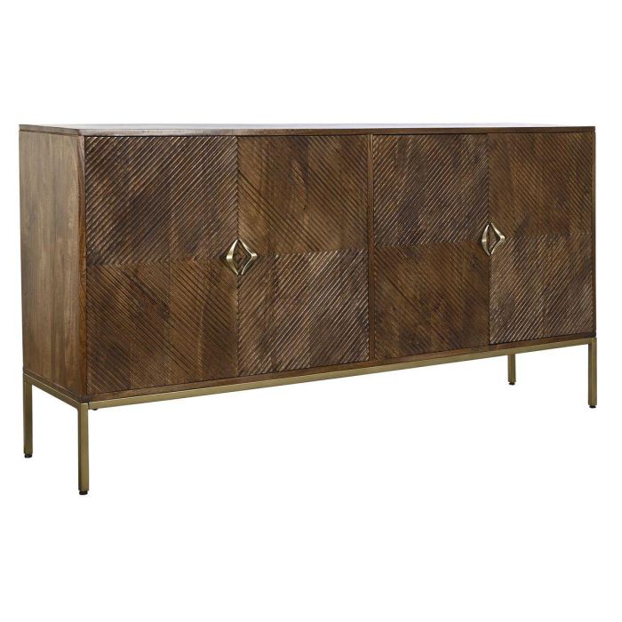 Buffet Tradicional DKD Home Decor Marron Oscuro Dorado 40 x 90 x 170 cm