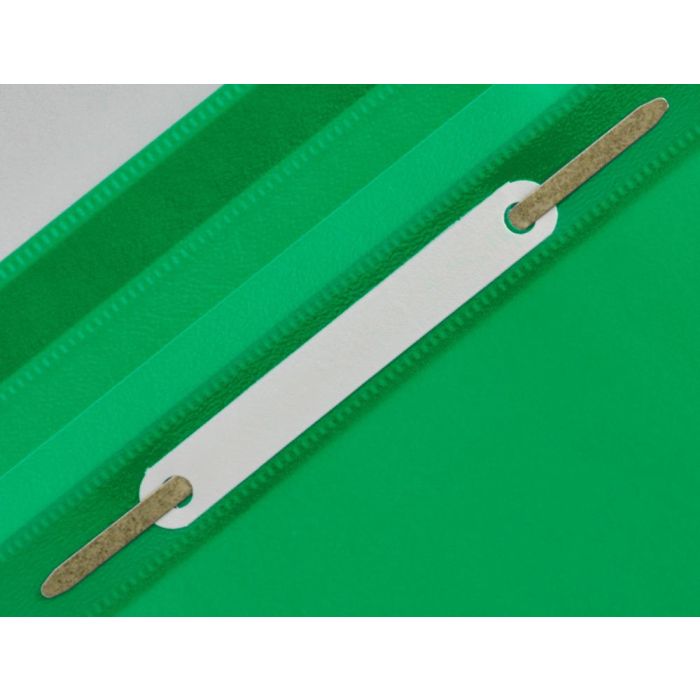 Carpeta Dossier Fastener Plastico Q-Connect Din A4 Verde 25 unidades 6