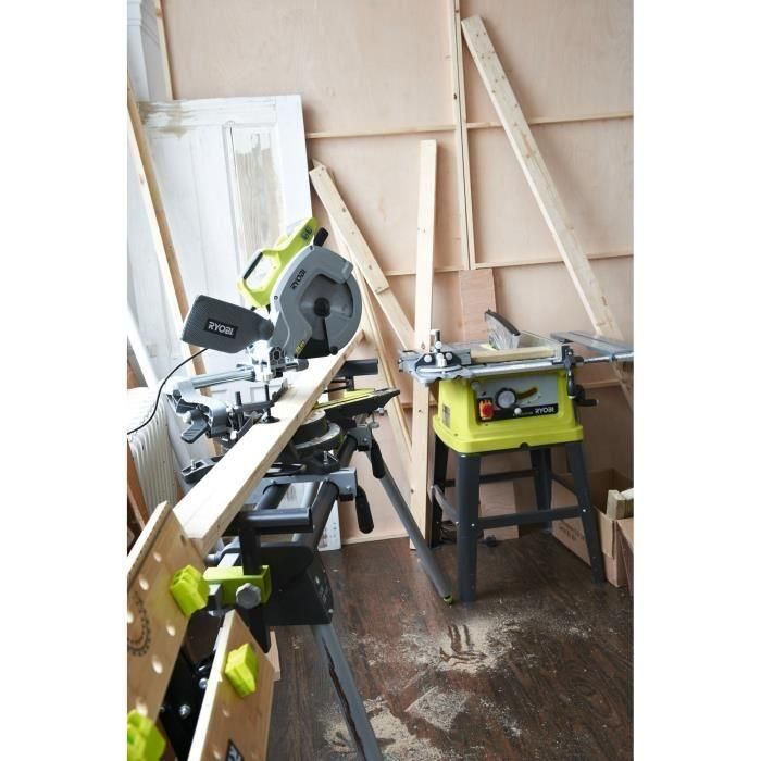 Sierra ingletadora radial RYOBI de 1200 vatios 2