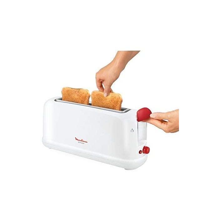 Moulinex Tostador Boca Ancha 25 cm 1000W - Tostador de Pan con Abertura Extra Ancha, 1000 Vatios