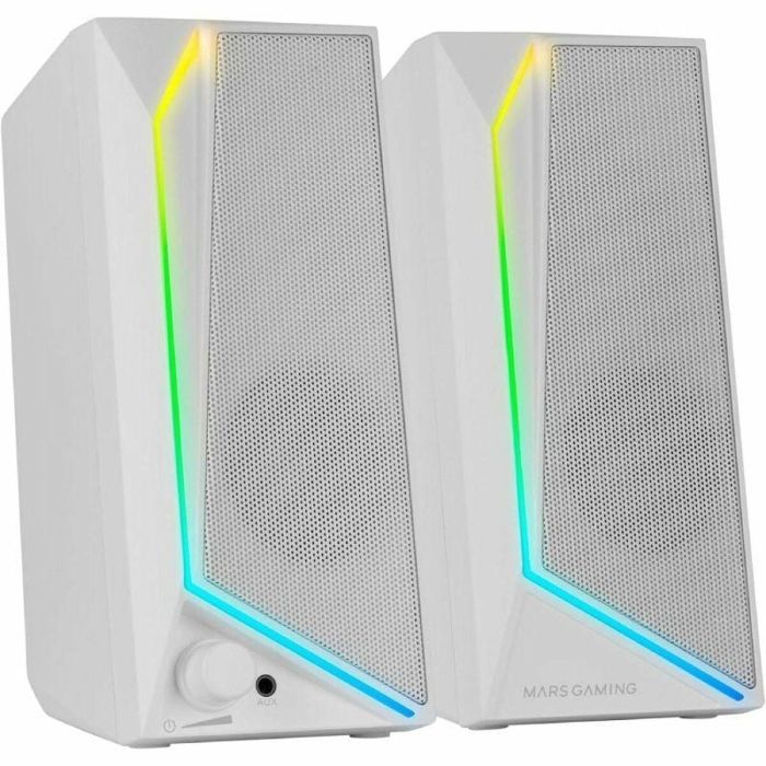 Altavoces PC Mars Gaming MS72W Blanco 15 W 4 W Altavoces PC Mars Gaming MS72W Blanco 15 W 4 W
