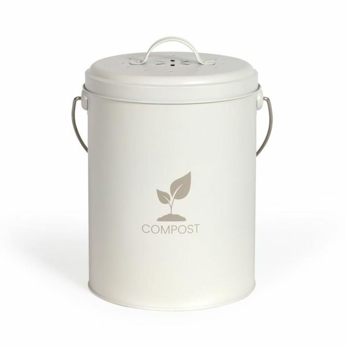 Livoo MES154C Cubo de compostaje de cocina Cream de 6 l 0 Livoo MES154C Cubo de compostaje de cocina Cream de 6 l 0