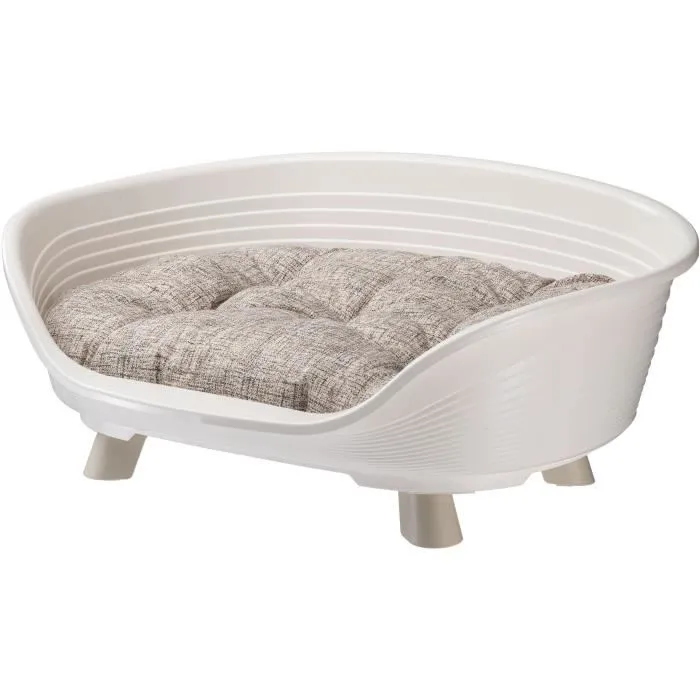 Ferplast Cesta TRONO 6 con cojín relax - Blanco Ferplast Cesta TRONO 6 con cojín relax - Blanco