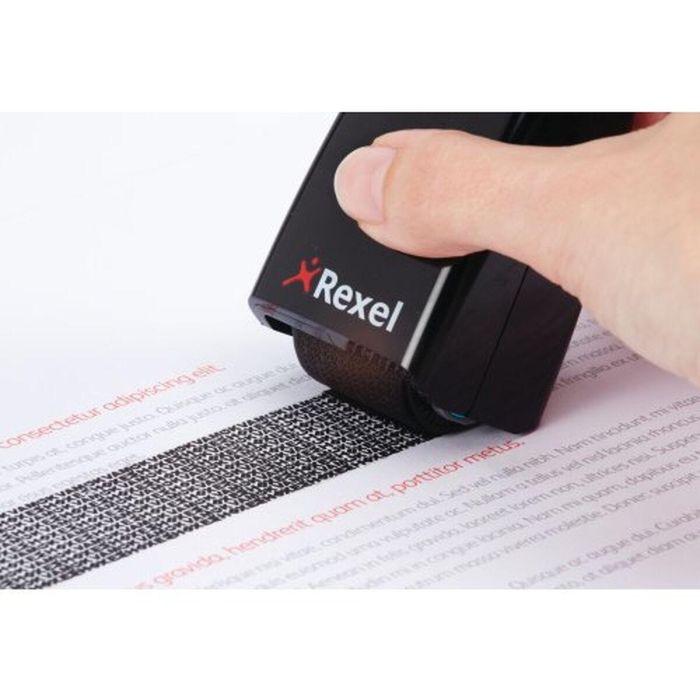 Sello Protector de Datos Rexel ID Guard Negro 2