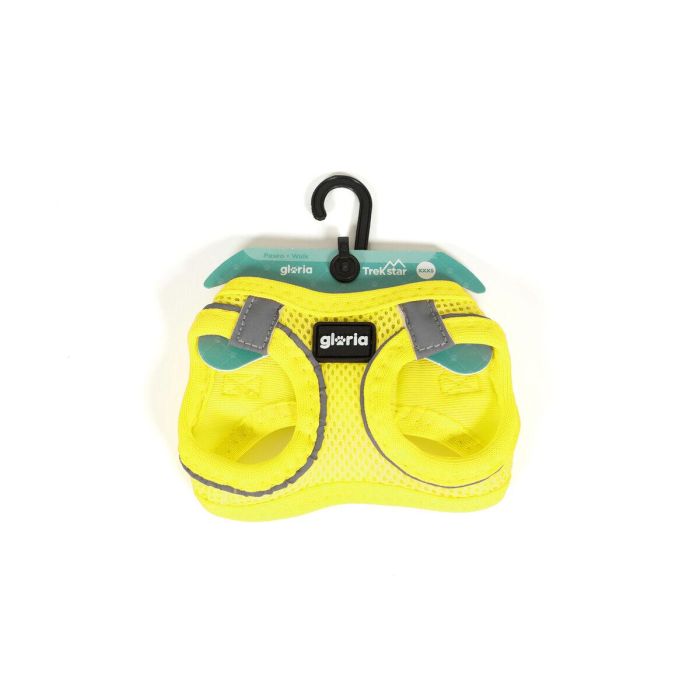 Arnés para Perro Gloria Trek Star 27-28 cm 31-34,6 cm Amarillo XS 1