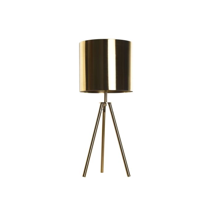 Lampara Sobremesa Moderno DKD Home Decor Dorado 25 x 60 x 25 cm 4 Lampara Sobremesa Moderno DKD Home Decor Dorado 25 x 60 x 25 cm 4