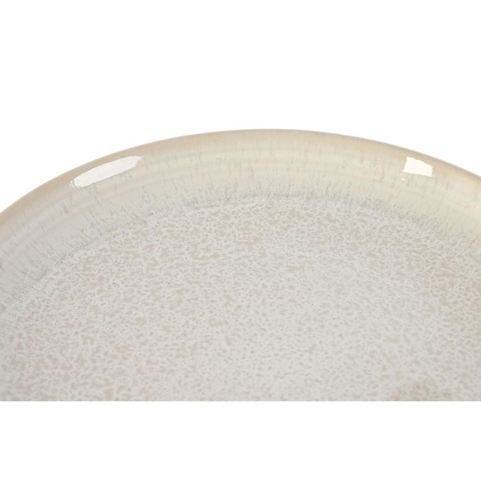 Plato Horeca DKD Home Decor Blanco 21 x 2 x 21 cm (6 Unidades) 2