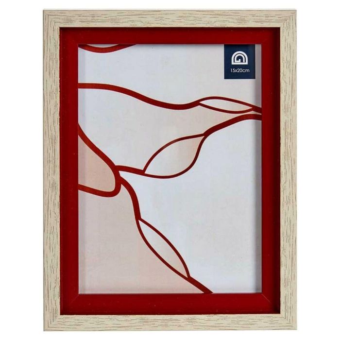 Marco de Fotos 16515 Rojo Marrón 18,8 x 2 x 24 cm Cristal Madera Plástico 1 Marco de Fotos 16515 Rojo Marrón 18,8 x 2 x 24 cm Cristal Madera Plástico 1