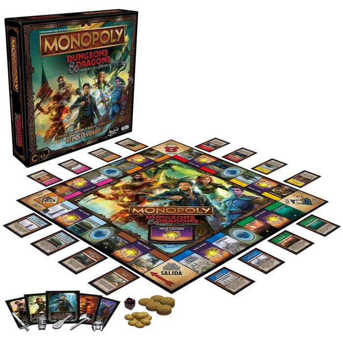 Hasbro Gaming Monopoly Edición Dungeons And Dragons F6219 Juego De Mesa 0 Hasbro Gaming Monopoly Edición Dungeons And Dragons F6219 Juego De Mesa 0