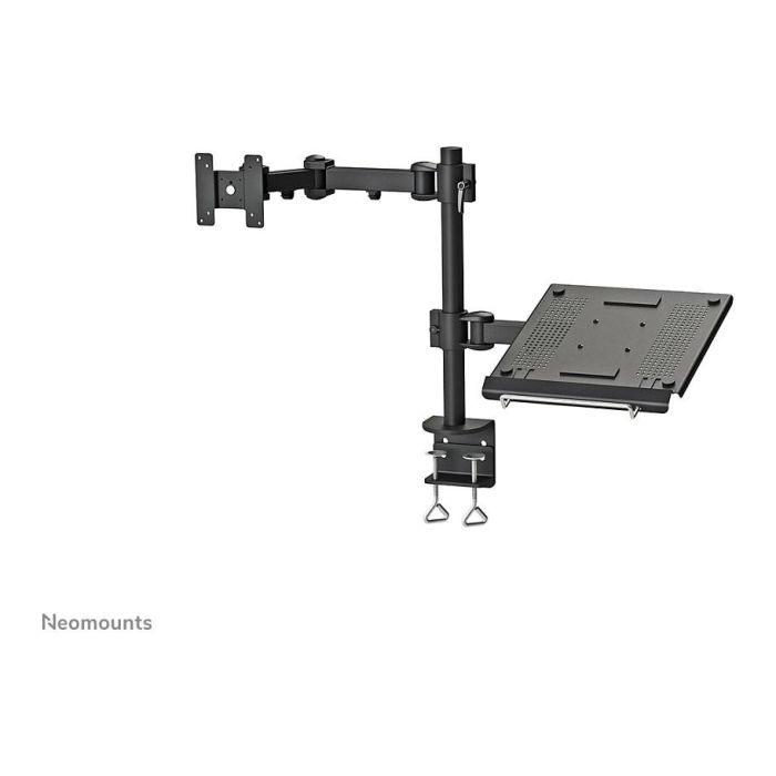Neomounts FPMA-D960NOTEBOOK Brazo de Monitor y Soporte para Portátil hasta 27" y 10KG 1