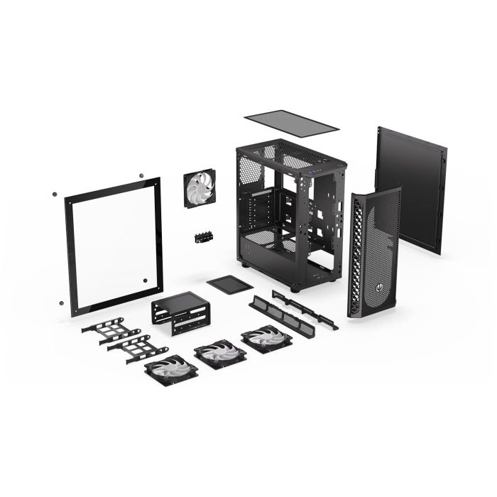 ENDORFY Signum 300 ARGB Black Torre PC ATX/micro ATX/Mini-ITX, Negra con Iluminación Multi y Ventana Lateral 21 ENDORFY Signum 300 ARGB Black Torre PC ATX/micro ATX/Mini-ITX, Negra con Iluminación Multi y Ventana Lateral 21
