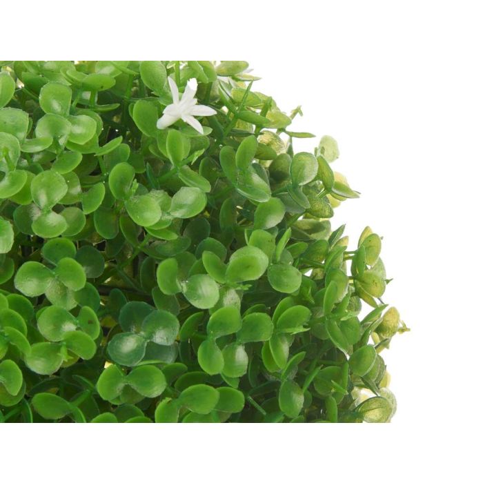 Bola Redonda 17Cm Hojas Verdes Flores Blancas Ibergarden (12 Unidades) 2 Bola Redonda 17Cm Hojas Verdes Flores Blancas Ibergarden (12 Unidades) 2