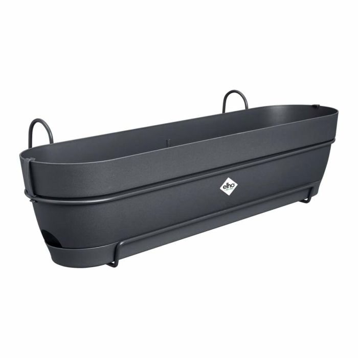 Elho 3741807042500 Balcón rectangular Vibia Campana Allin1, Plástico, 11 L, Ø 70, Antracita 1 Elho 3741807042500 Balcón rectangular Vibia Campana Allin1, Plástico, 11 L, Ø 70, Antracita 1