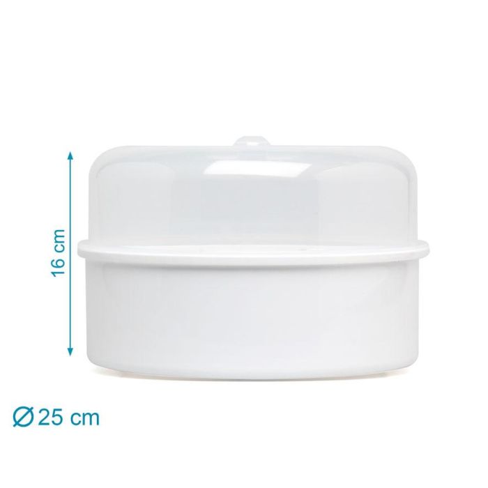 KioKids Esterilizador Microondas Con Pinzas, Capacidad Múltiple, 5-8 Minutos, +0 Meses 2 KioKids Esterilizador Microondas Con Pinzas, Capacidad Múltiple, 5-8 Minutos, +0 Meses 2