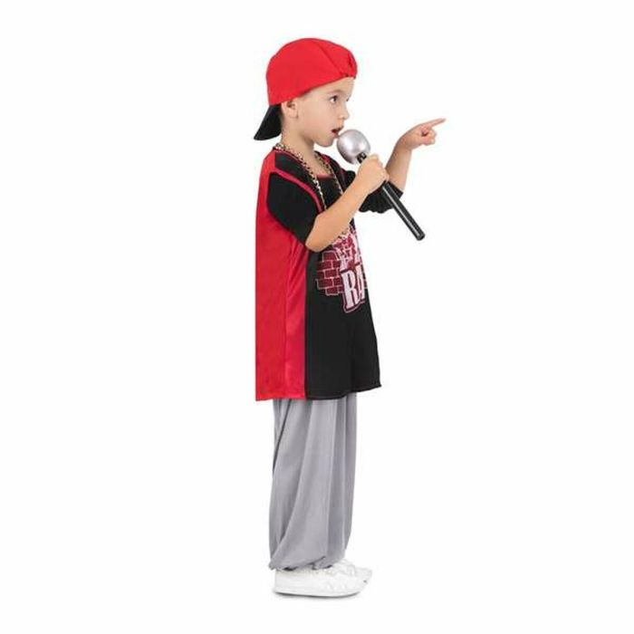 Disfraz yo quiero ser rapero/a gorra, cadena, camiseta, micrófono y pantalón talla 3-5 y 7 Disfraz yo quiero ser rapero/a gorra, cadena, camiseta, micrófono y pantalón talla 3-5 y 7