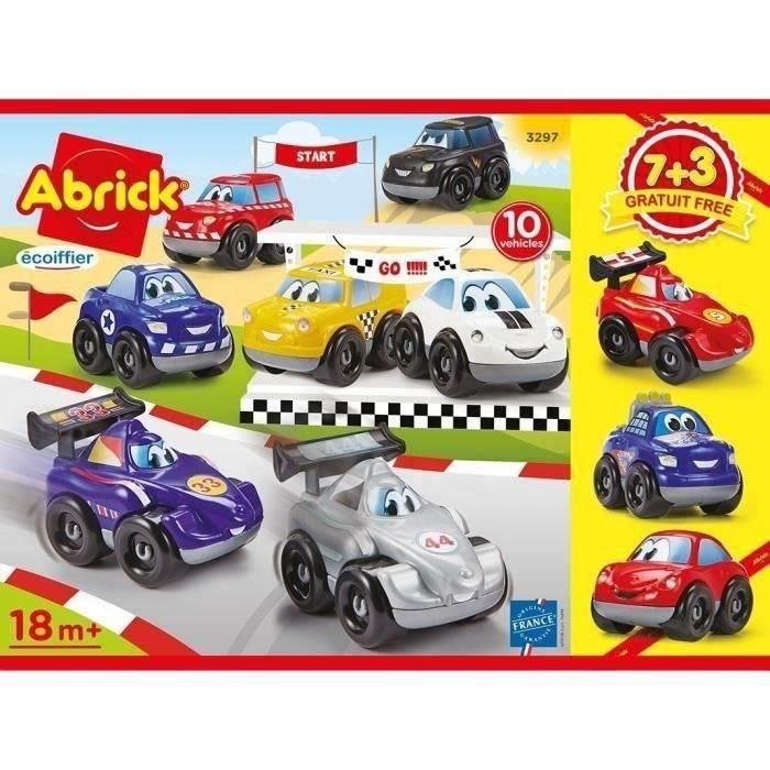 Box 10 Vehículos Fast Car Ecoiffier Box 10 Vehículos Fast Car Ecoiffier