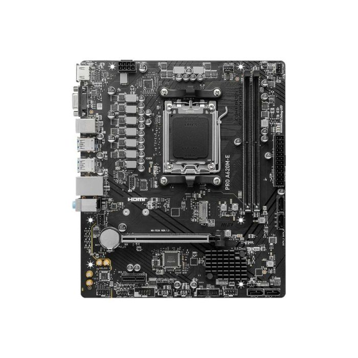 MSI Placa Base A620M-E Pro mATX AM5 13 MSI Placa Base A620M-E Pro mATX AM5 13
