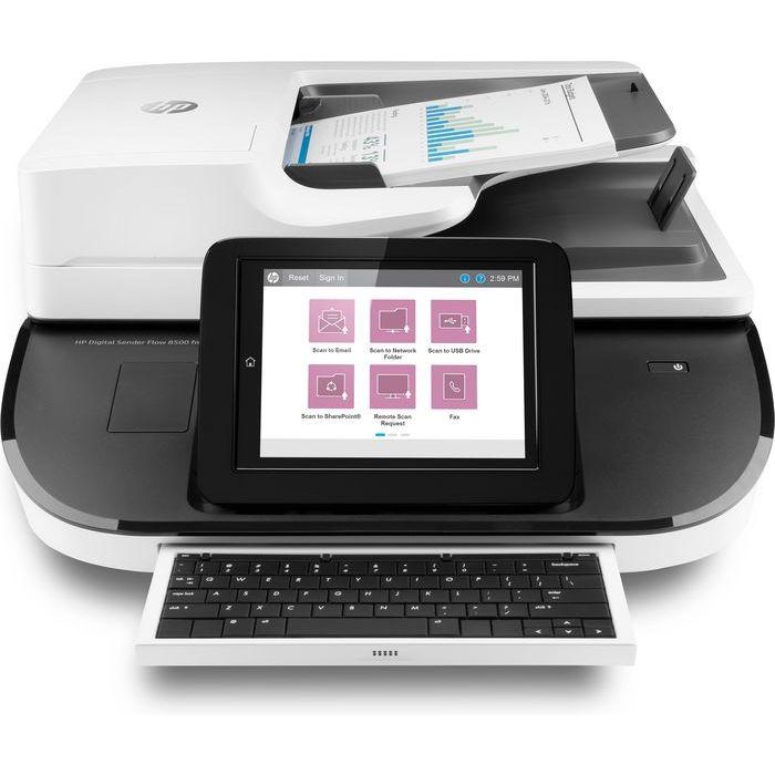 HP Digital Sender Flow 8500 fn2 Document Capture Workstation 1 HP Digital Sender Flow 8500 fn2 Document Capture Workstation 1