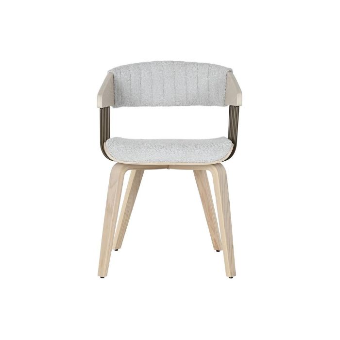 Silla Scandi DKD Home Decor Gris 55 x 76.5 x 53 cm 5 Silla Scandi DKD Home Decor Gris 55 x 76.5 x 53 cm 5