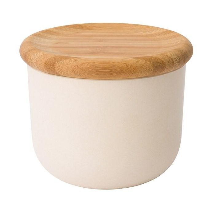 Berghoff 3950053 Bote de Cocina con Tapa Bambú 11x8,5 cm