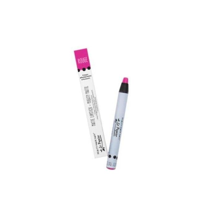 BEAUTY MADE EASY Lápiz de Labios Mate Rouge 6g Vegano Biodegradable Sin Plásticos con Manteca de Karité y Aceite de Coco