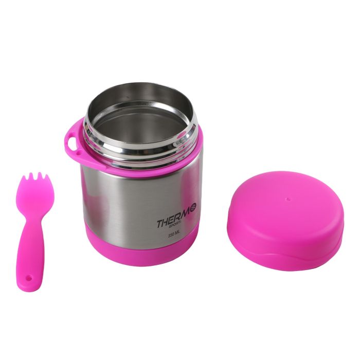 Termo para Comida Thermosport 350 ml con Tenedor (12 Unidades) 3 Termo para Comida Thermosport 350 ml con Tenedor (12 Unidades) 3