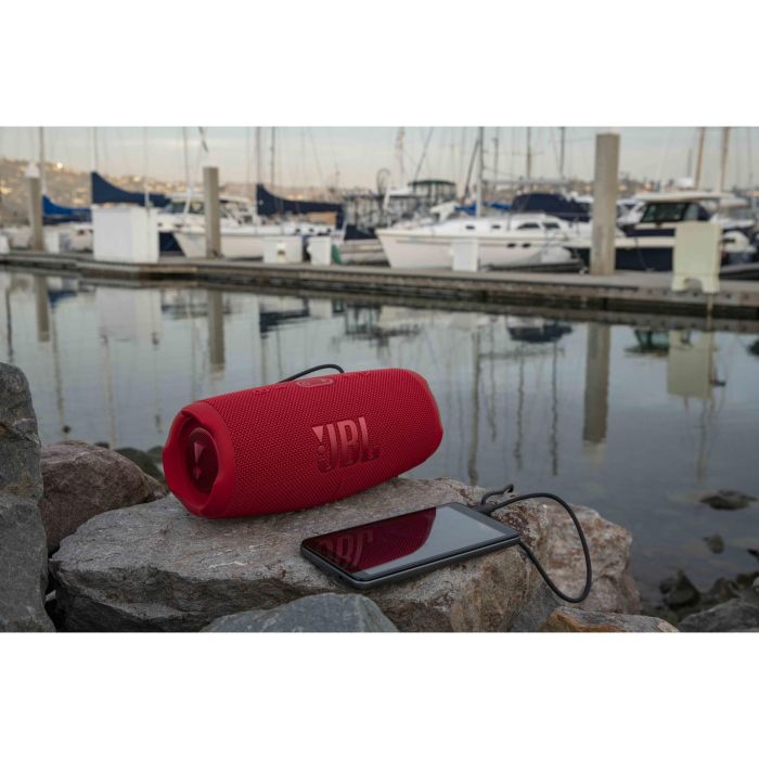JBL JBLCHARGE5BLK Altavoz Portátil Bluetooth Charge 5 Sonido Original Pro 40W, 20 Horas Batería, Resistente Agua IP67, Power Bank Negro 2 JBL JBLCHARGE5BLK Altavoz Portátil Bluetooth Charge 5 Sonido Original Pro 40W, 20 Horas Batería, Resistente Agua IP67, Power Bank Negro 2