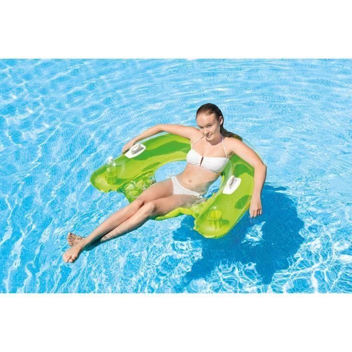 Silla de piscina semi-sumergida con boya INTEX 2