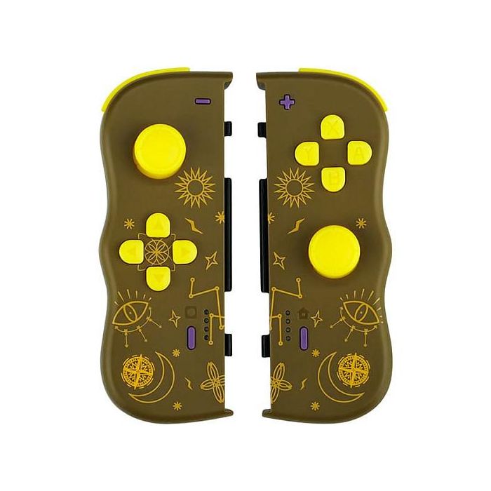 LEXIP JVASWI00102 Gamepad Inalámbrico Bluetooth para Nintendo Switch / Switch OLED, con Joystick Analógico, Giroscopio, Vibración y Batería Recargable - Marrón/Amarillo 0 LEXIP JVASWI00102 Gamepad Inalámbrico Bluetooth para Nintendo Switch / Switch OLED, con Joystick Analógico, Giroscopio, Vibración y Batería Recargable - Marrón/Amarillo 0
