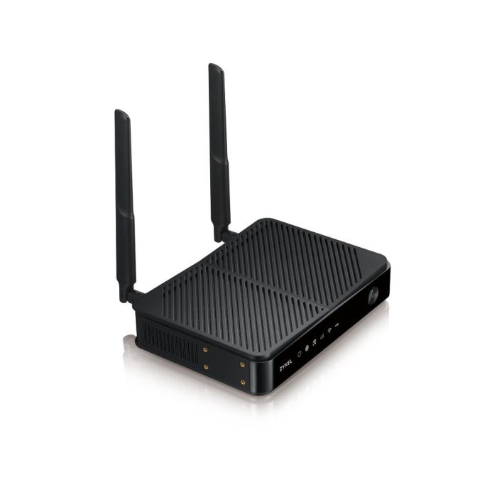 Zyxel LTE3301-PLUS Router 4G LTE-A de Sobremesa con Wi-Fi Doble Banda AC1200, 4 Puertos Gigabit Ethernet y Puerto USB 2.0, EU0102F, Compatible con Tarjeta SIM