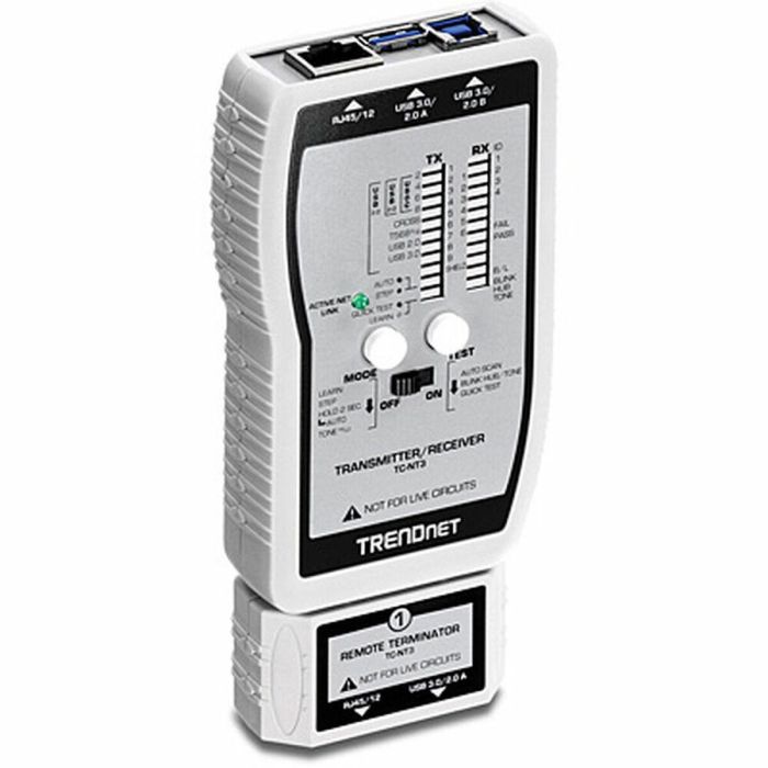 Comprobador Cables de Red Trendnet TC-NT3 Comprobador Cables de Red Trendnet TC-NT3