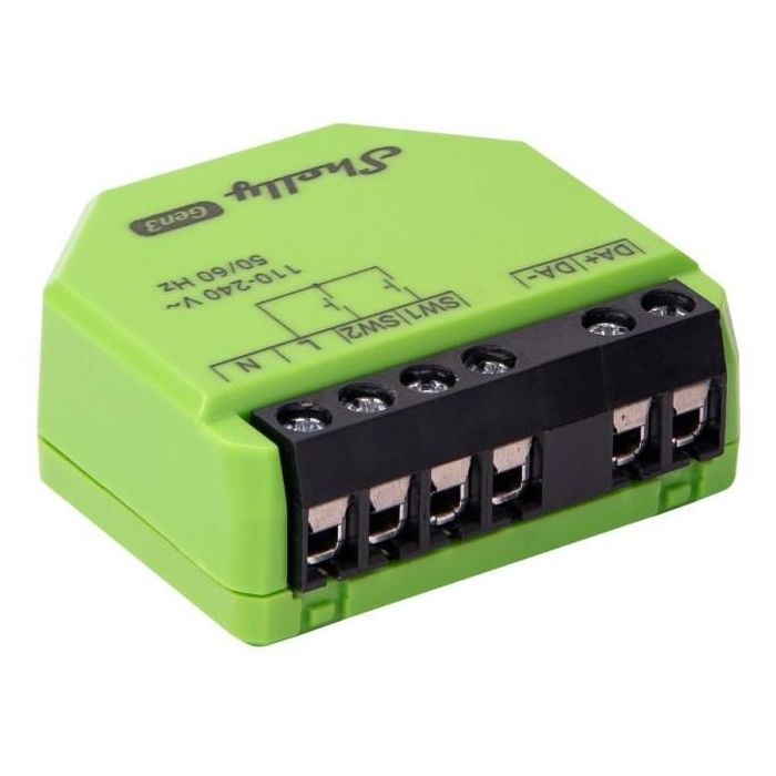 Shelly Relé DALI Dimmer Gen3 para LED Light Controller