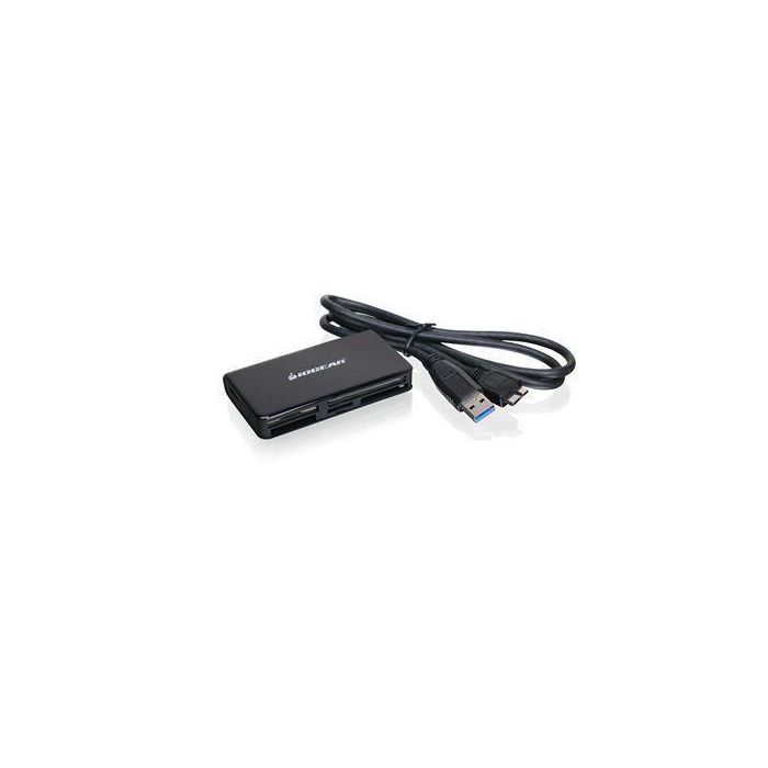 IOGEAR GFR381 Lector/Grabador de Tarjetas Multi-Formato SuperSpeed USB 3.0 para 59 Tipos de Tarjetas