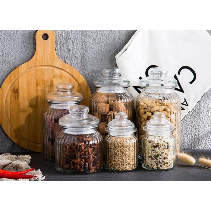Tarro de Vidrio Cuisine La Mediterranea 11 x 22.8 cm (12 Unidades) 5 Tarro de Vidrio Cuisine La Mediterranea 11 x 22.8 cm (12 Unidades) 5