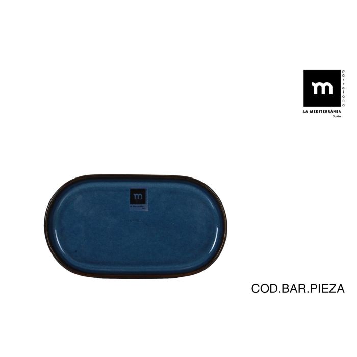 La Mediterranea Bandeja Oval 13 x 8 cm "Chester Blue" (24 Unidades) La Mediterranea Bandeja Oval 13 x 8 cm "Chester Blue" (24 Unidades)