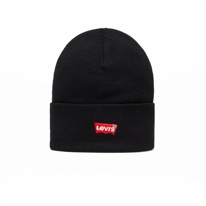 Gorro Deportivo Levi's Batwing Embroidered Beanie Negro Talla única