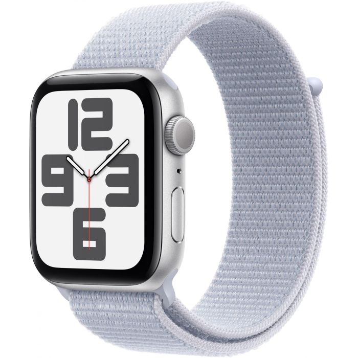 Apple Watch SE GPS 44mm Caja Aluminio Plata con Correa Deportiva Blue Cloud, Resistencia al Agua, GPS, OLED 0 Apple Watch SE GPS 44mm Caja Aluminio Plata con Correa Deportiva Blue Cloud, Resistencia al Agua, GPS, OLED 0