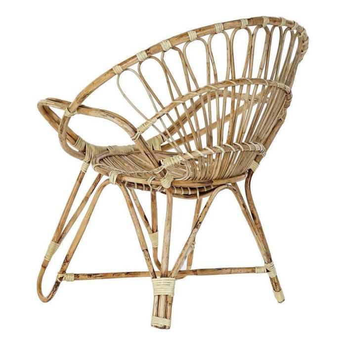 Sillón de jardín DKD Home Decor Natural 77 x 58 x 85 cm 1 Sillón de jardín DKD Home Decor Natural 77 x 58 x 85 cm 1