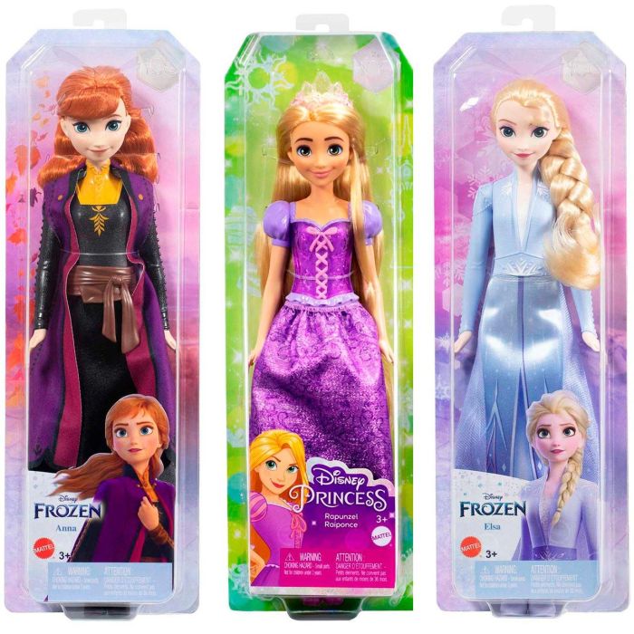 Muñecas Surtidas Princesas Disney Hym43 Mattel 1