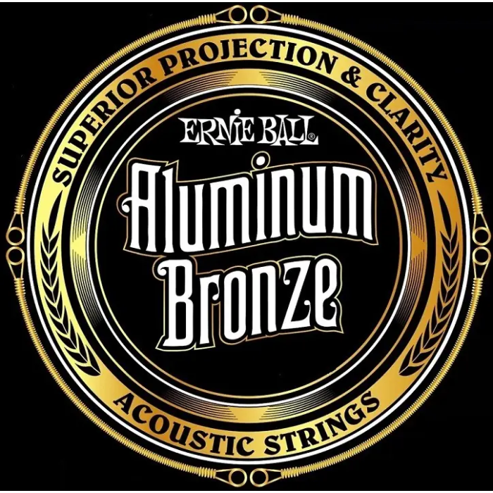 Ernie Ball Juego Acústica Aluminum Bronze Medium 13-56 1