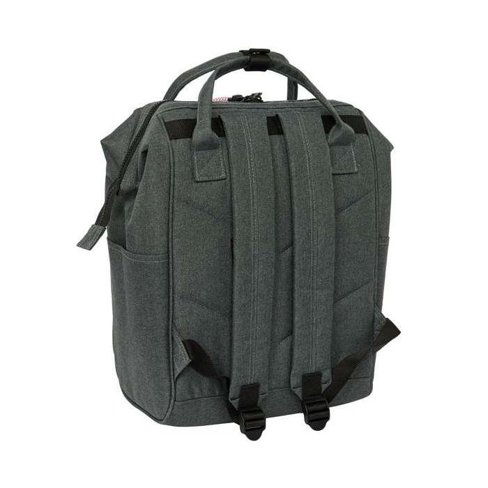 Mochila para Portátil Kappa Silver Pink Gris 27 x 40 x 19 cm 1 Mochila para Portátil Kappa Silver Pink Gris 27 x 40 x 19 cm 1