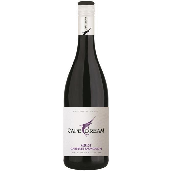 Cape Dream 2015 Merlot Cabernet - Vino tinto de Sudáfrica