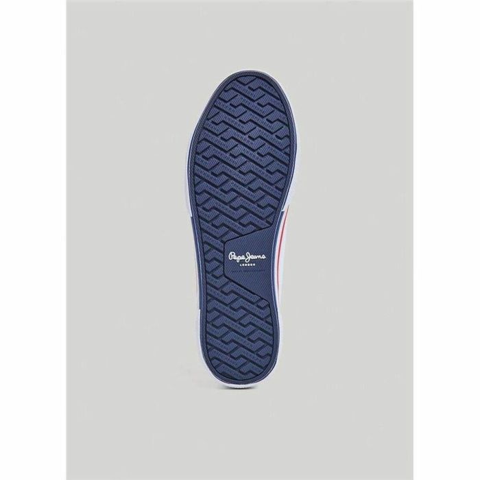 Zapatillas Casual Hombre Pepe Jeans Brady Men Basic Blanco 5