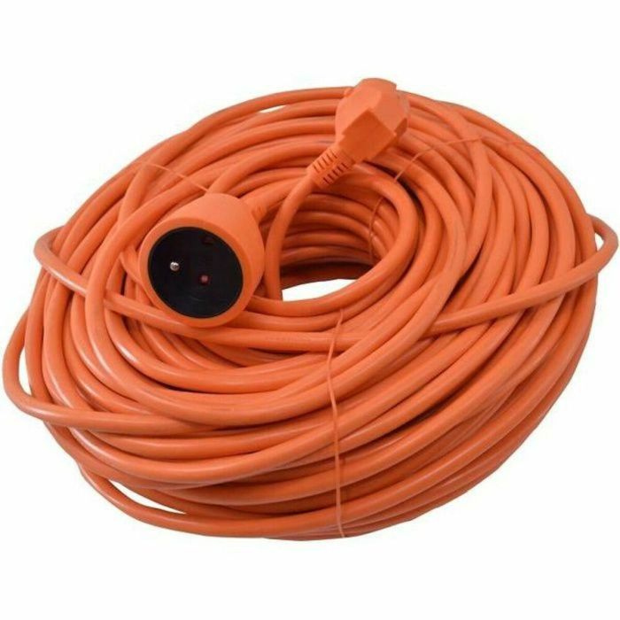 I-WATTS Cable de Extensión 50m 3x1,5mm HO5VV-F3G1.5 Protección Infantil 3680W