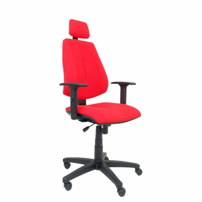 Silla de Oficina con Cabecero Montalvos P&C LI350CB Rojo