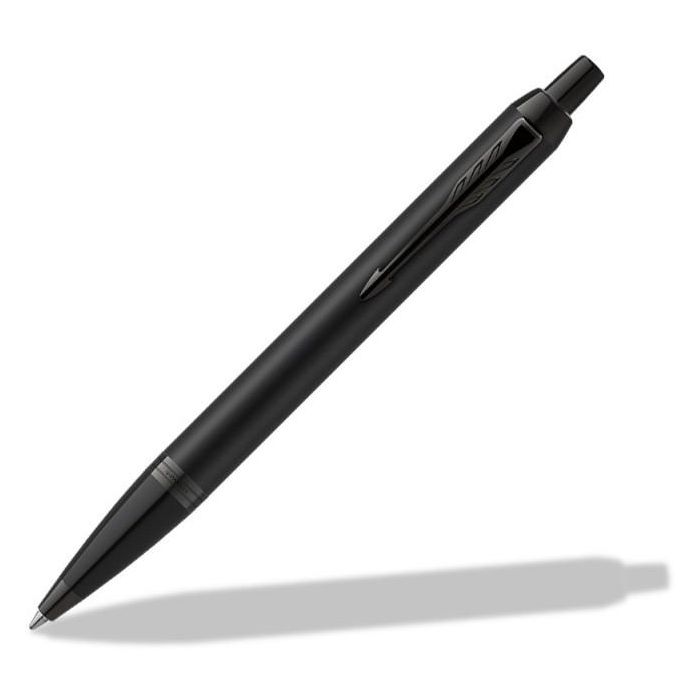 Parker IM Achromatic Bolígrafo Punta Retráctil Negro Azul 2127618
