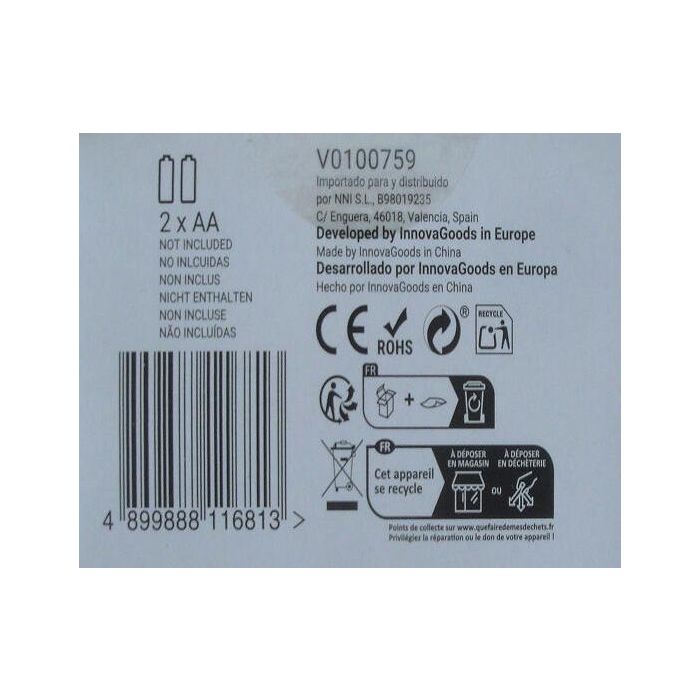 Limpiador de Oídos Eléctrico Reutilizable InnovaGoods 10 Limpiador de Oídos Eléctrico Reutilizable InnovaGoods 10