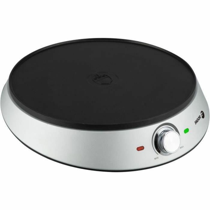 Fagor FGC240 Crepera Eléctrica 1200W | 30 cm Diámetro | Superficie Antiadherente | Gris 0 Fagor FGC240 Crepera Eléctrica 1200W | 30 cm Diámetro | Superficie Antiadherente | Gris 0
