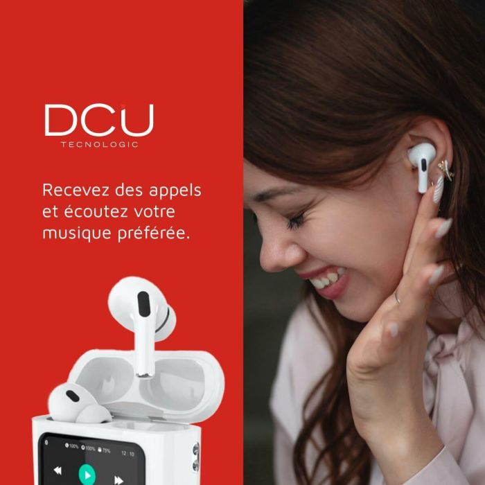 Auriculares Bluetooth DCU 34152080 Blanco 4